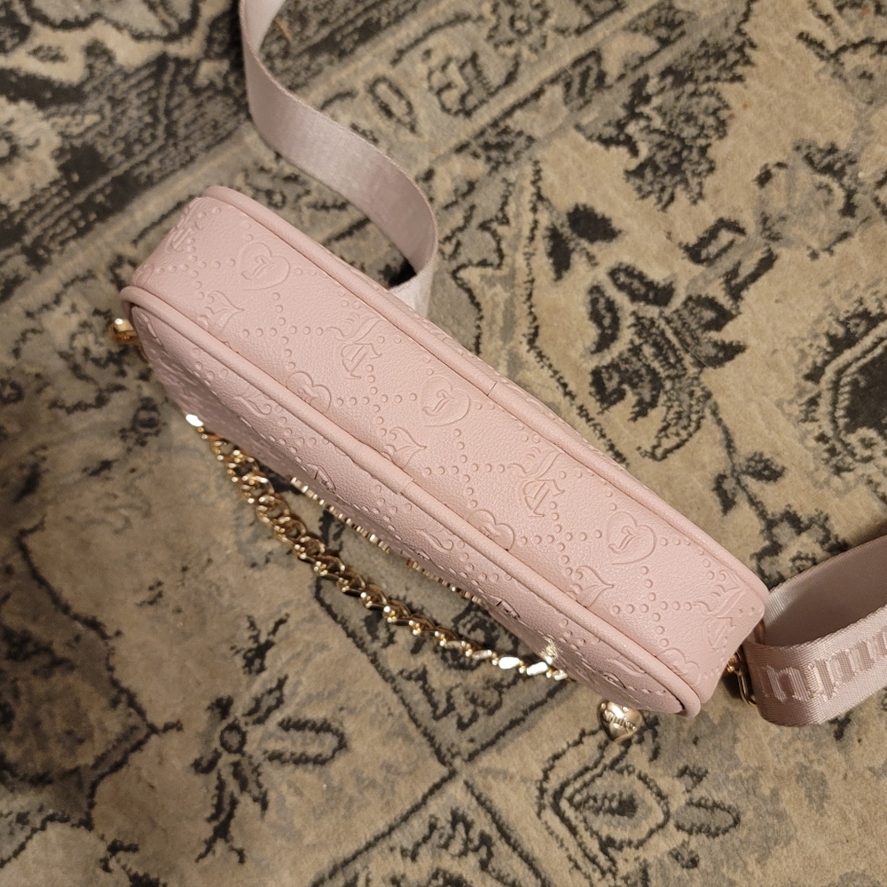 Juicy Couture Pink Dusty Blush Slim Camera Bag - Picture 3 of 7